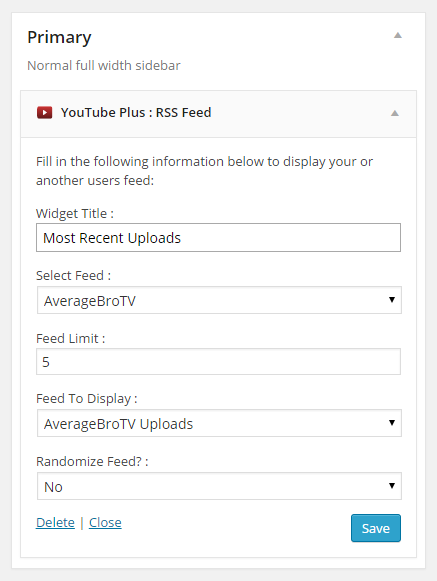 YouTube for WordPress Insert Video into Posts and Pages