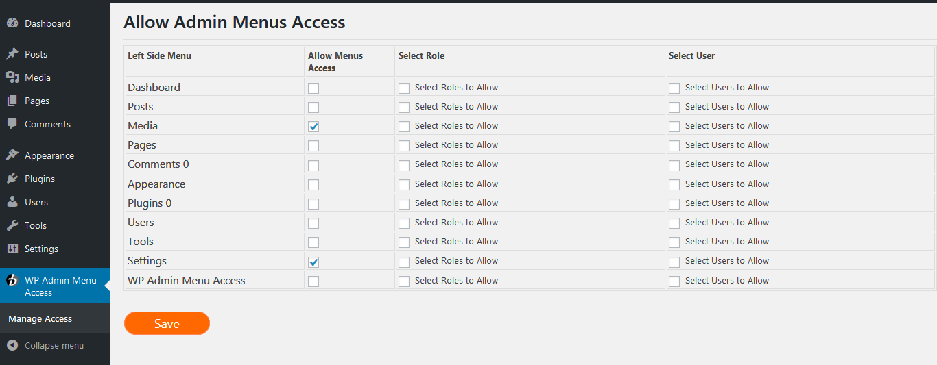 Default Screen