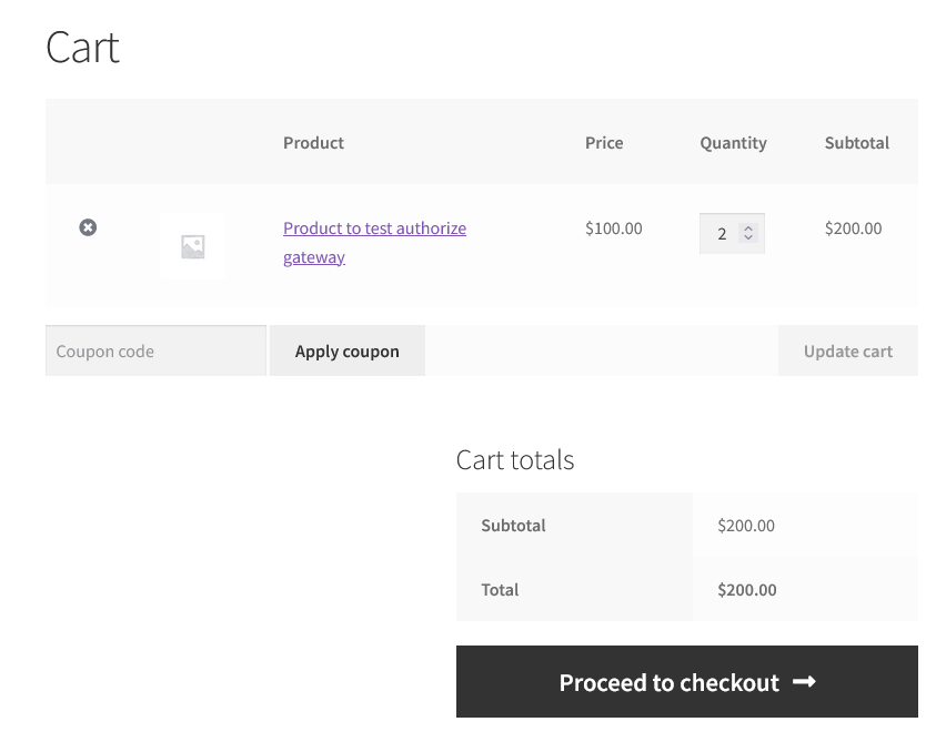 Payments Page
