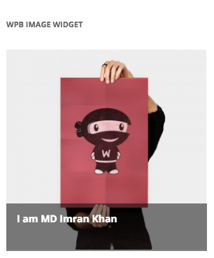 WPB Image Widget output.