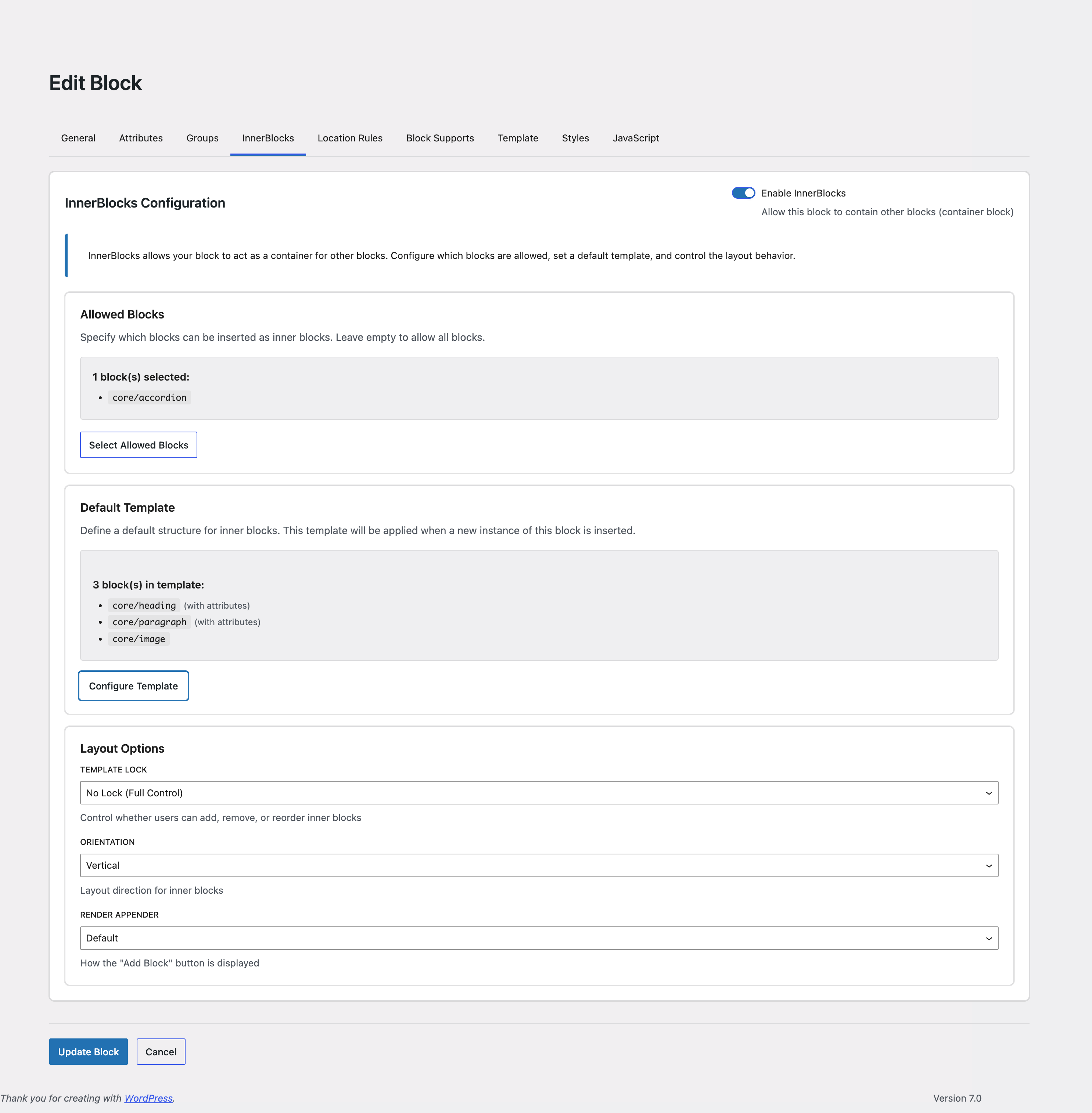 Sync Status – Track externally edited generated files and sync state across all blocks