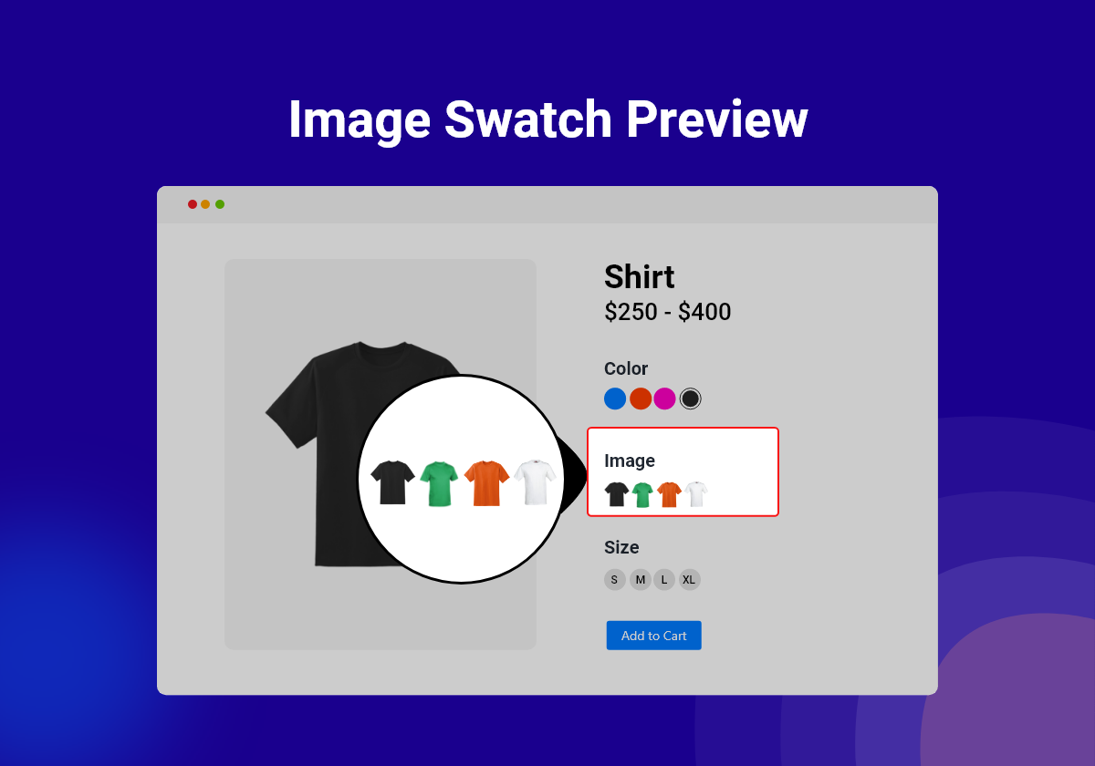 Image Swatch Preview