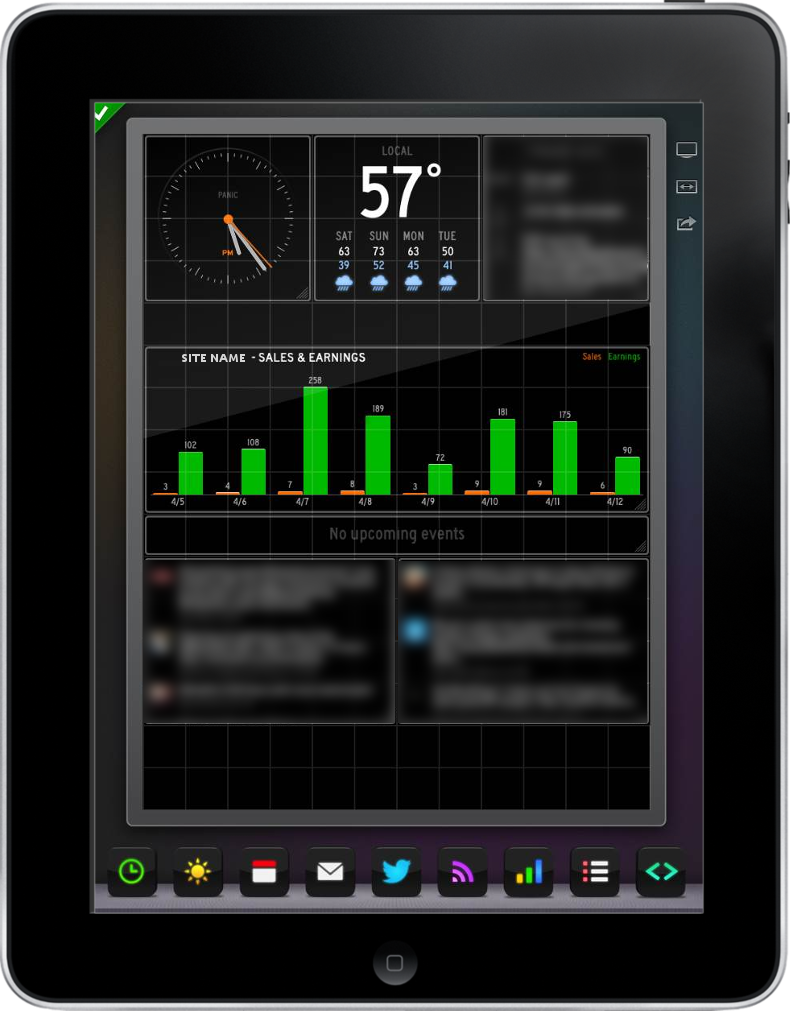 View of the graph