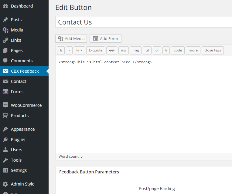 Plugin Option Panel-4
