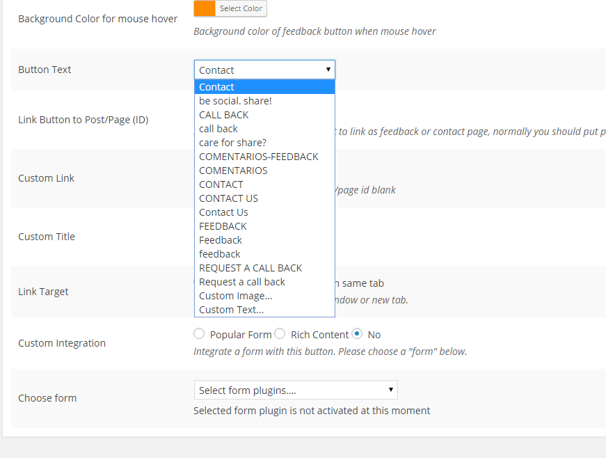 Plugin Option Panel-5