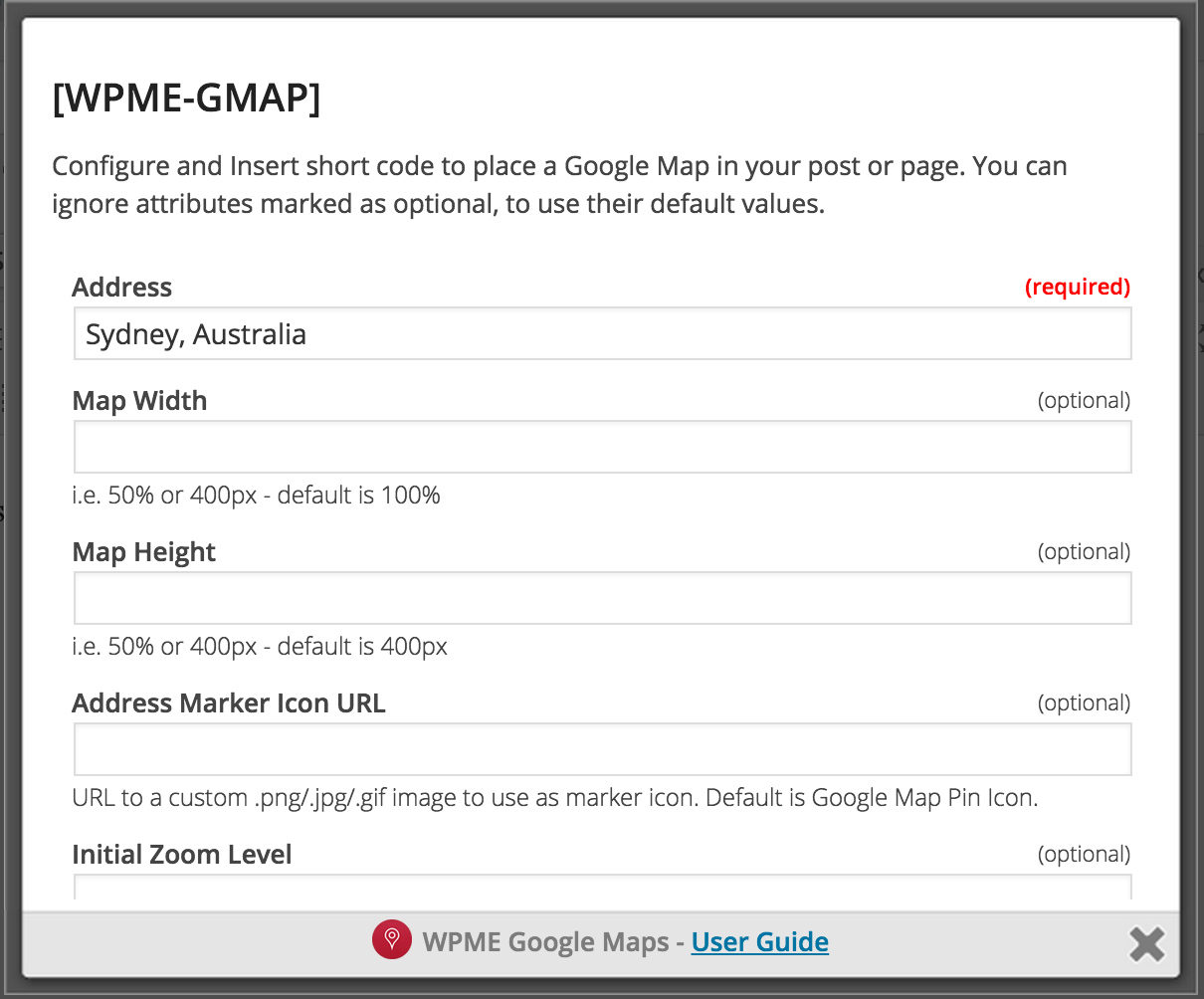 Easy to use user interface, so you don't need to remember all attributes