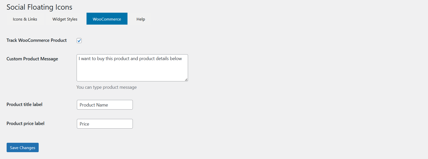 Support WooCommerce Product: If customers click on the link from the product page, then it will be automatically append product price, name, attributes, variations etc.