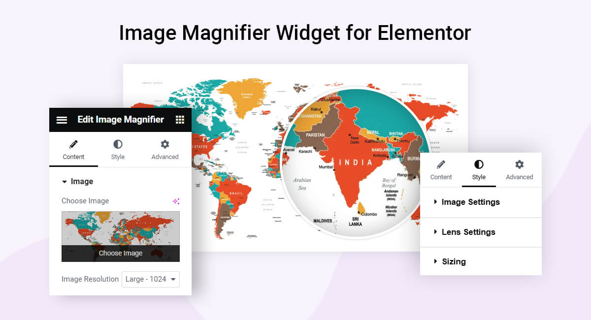 Image hostspot widget for Elementor.