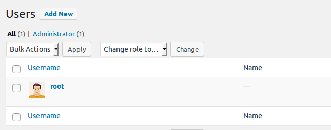 New avatar displaying when viewing all users