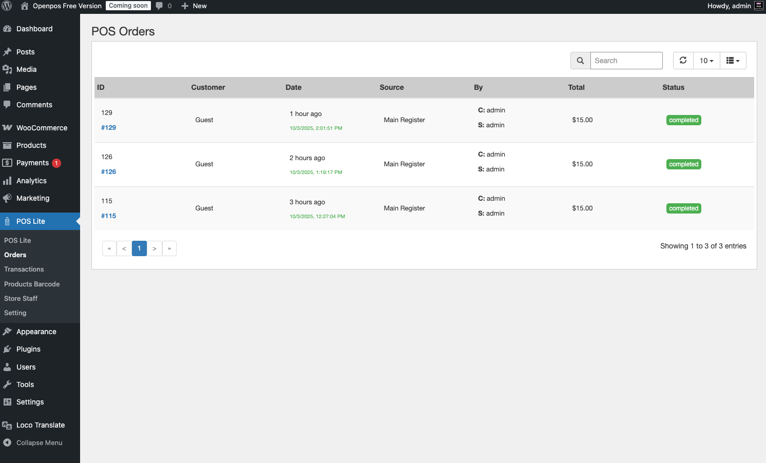 Store Staff – Manage POS access