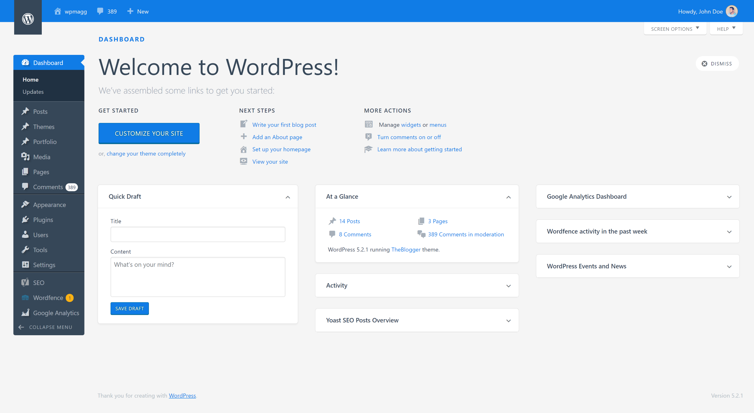 Beautify your WordPress admin :)