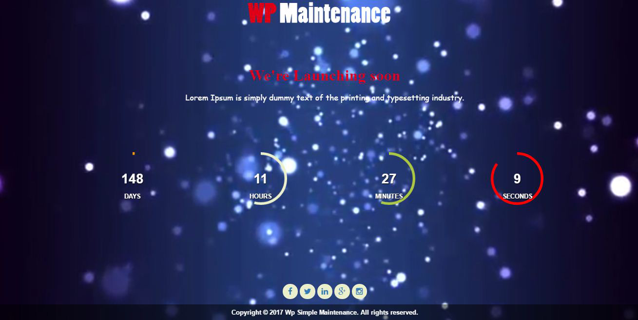 Screenshot For Frontend Landing page