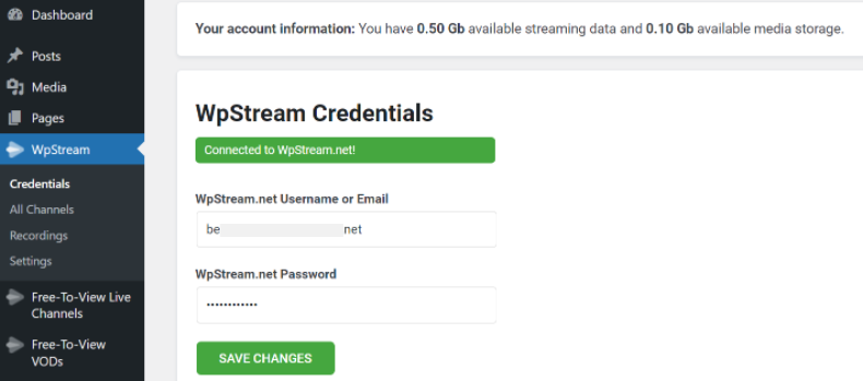 WpStream Onboarding Wizard