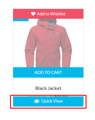 QuickView Button on Product