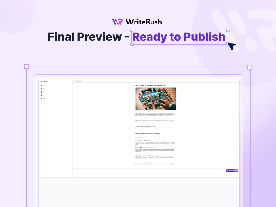 **Social Media Manager** – Create and repurpose platform-ready social content