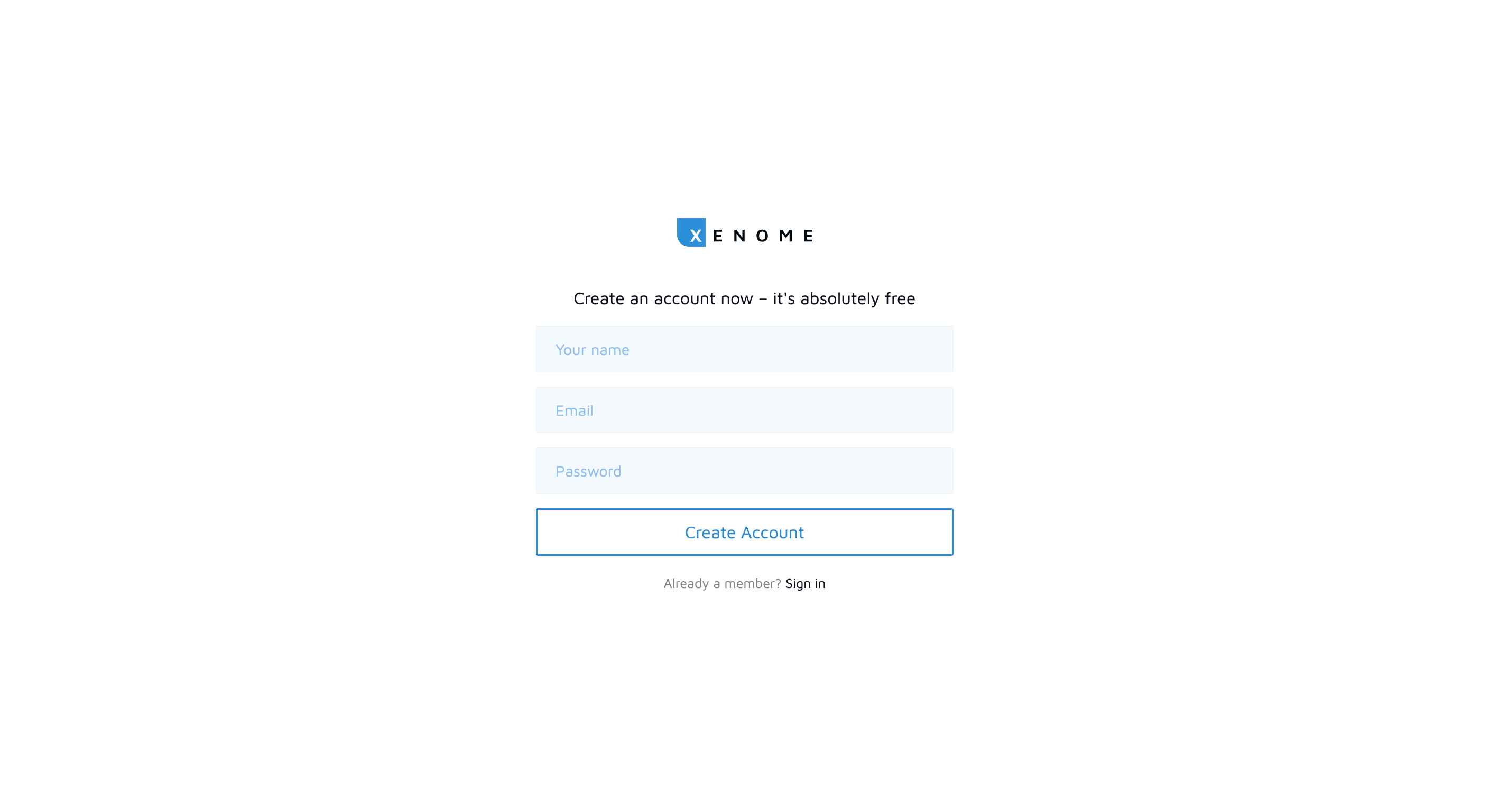 Sign in to https://xenome.app/register