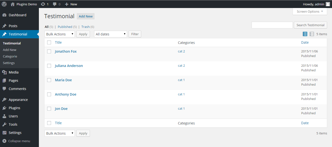 Demo style (Available only at PRO version)
