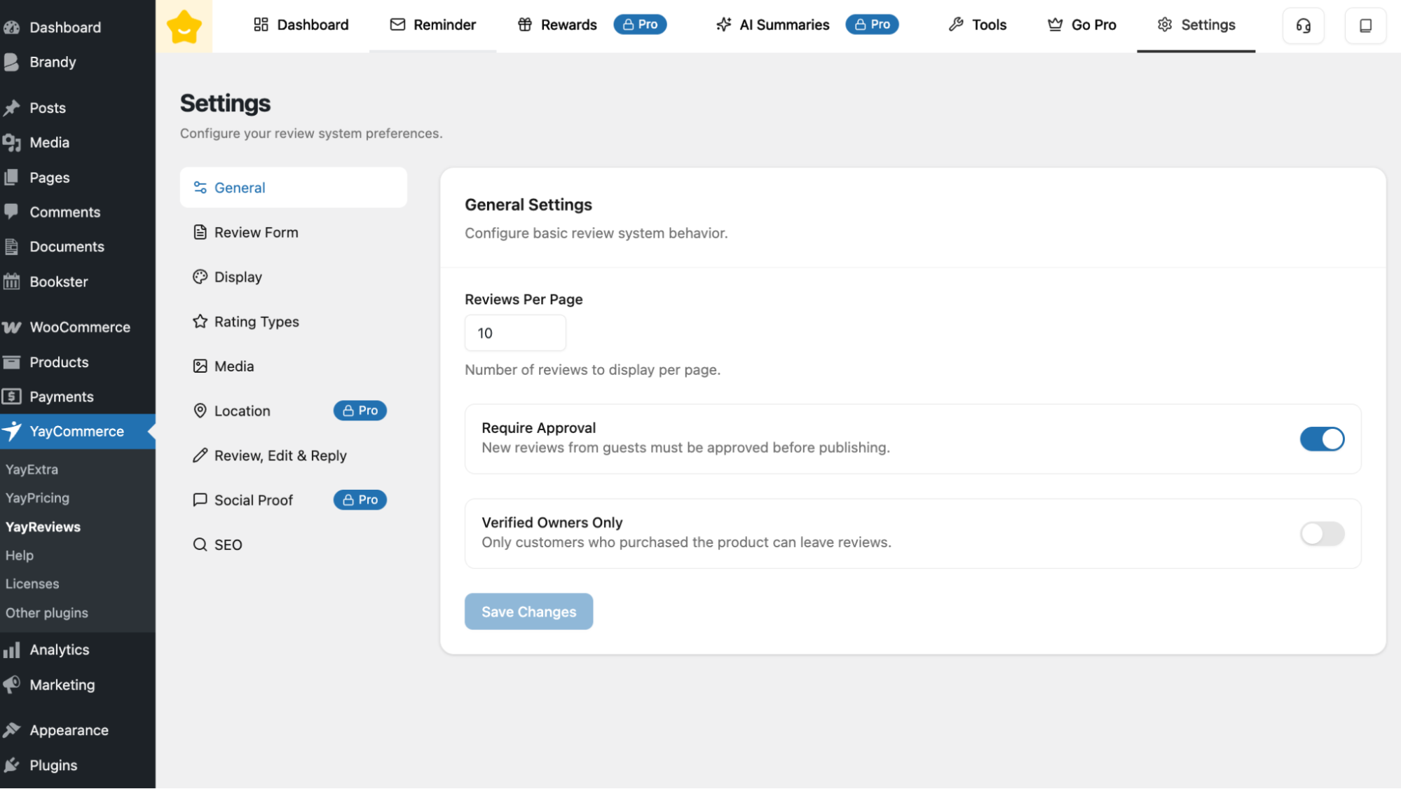Maintain quality control with approval workflows