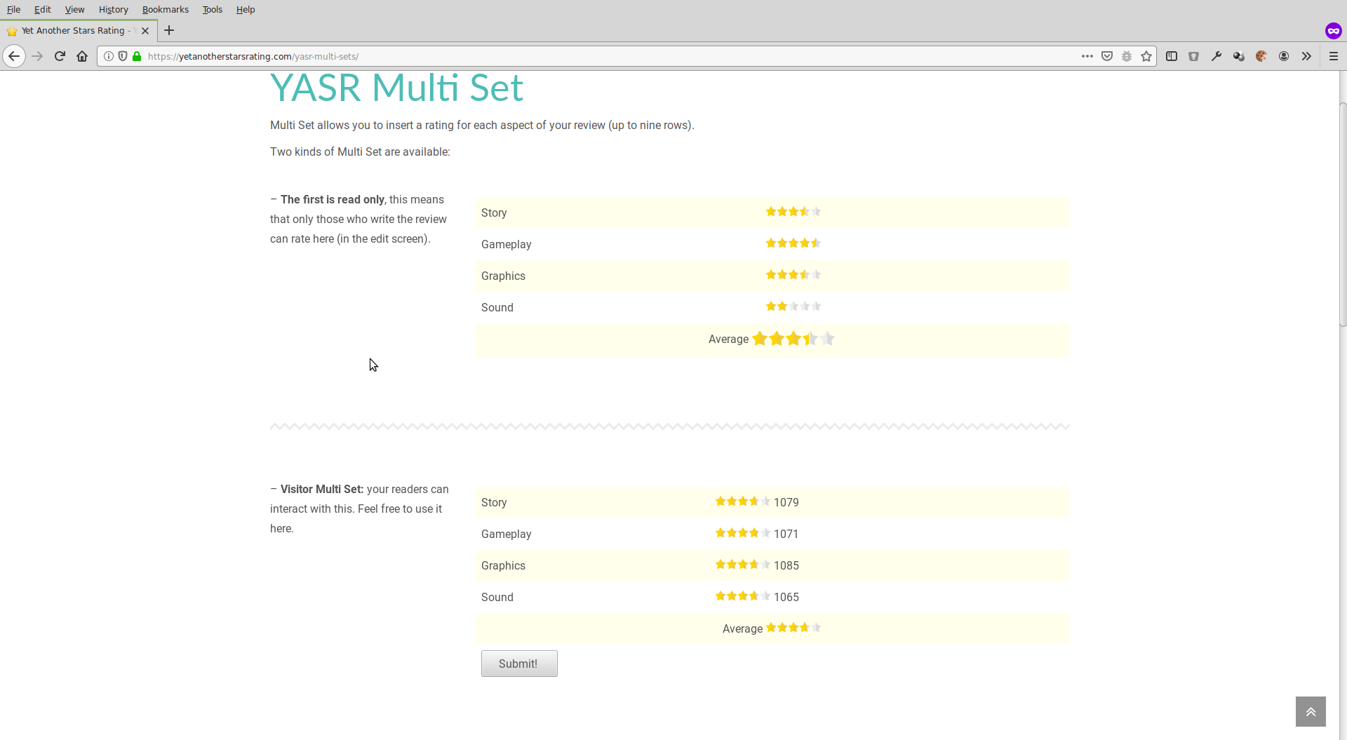 Yasr Multi Set