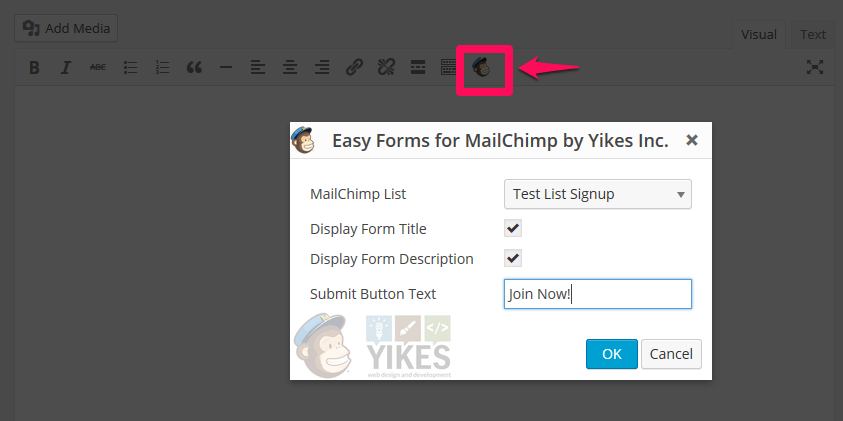 Integration Settings - Integrate opt-in checkboxes with other forms