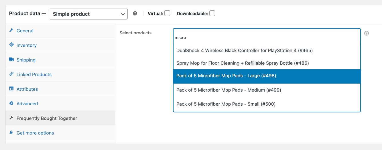 The plugin frontend