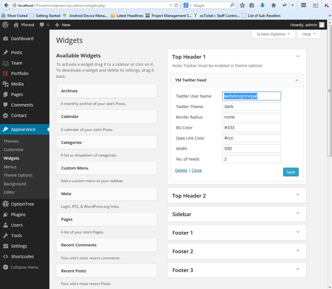 After you have activated it, you need to go to Appearance > Widgets section where you can configure it.