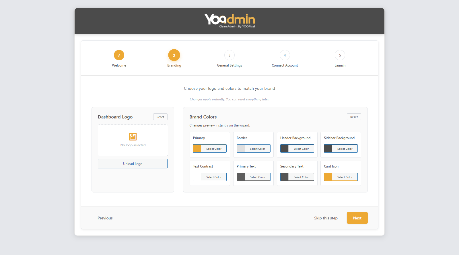 Advanced users directory dashboard