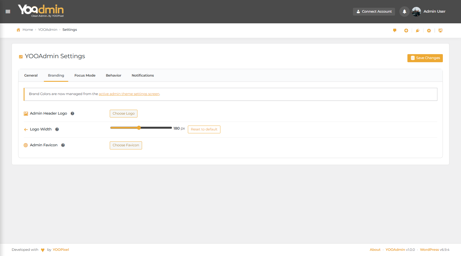 Live login page preview