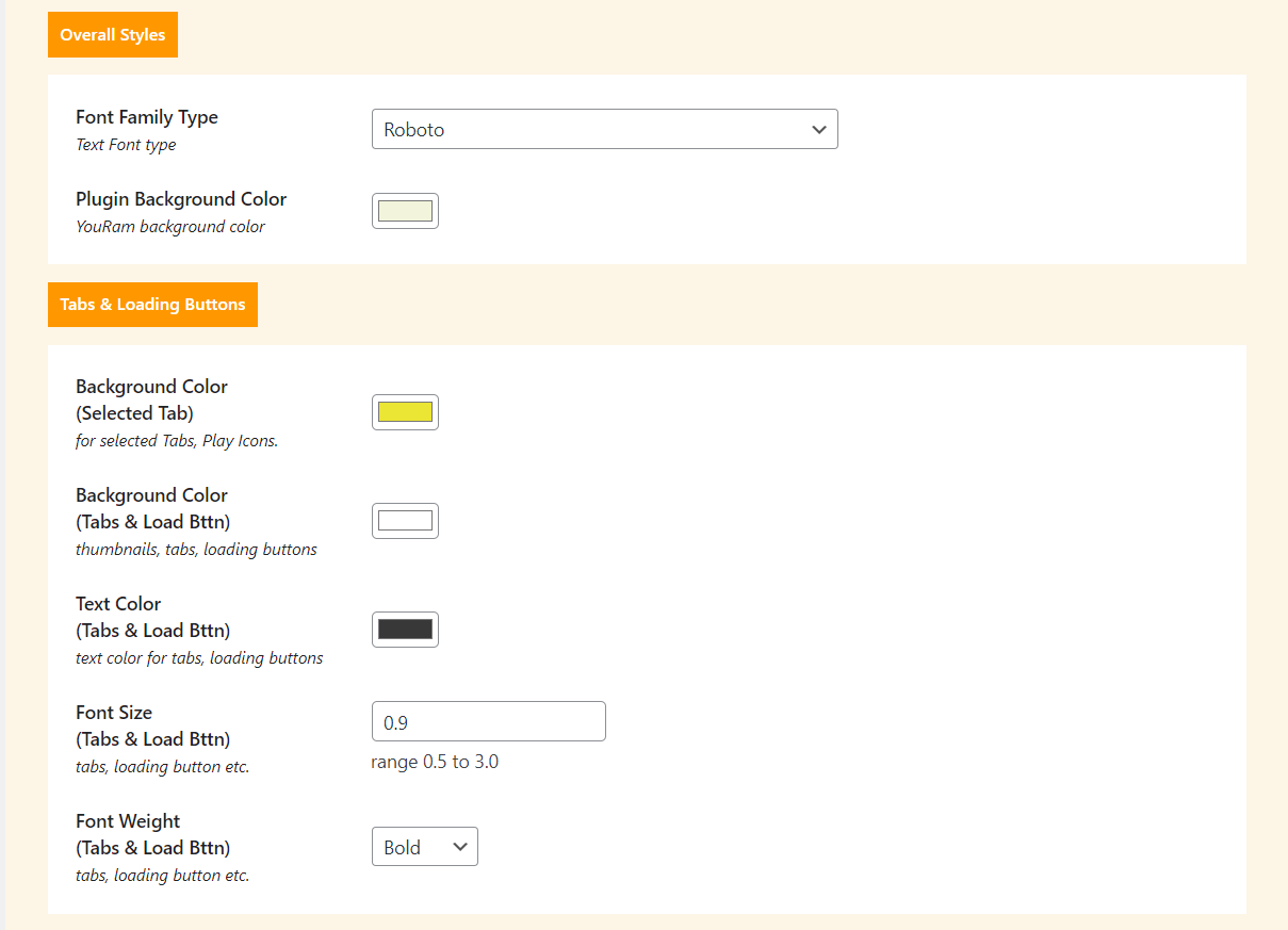 YouRam Advanced Options