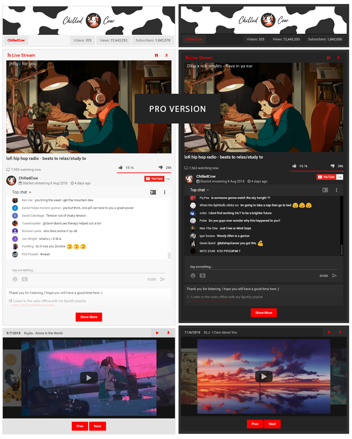 Auto embed youtube live stream with a shortcode