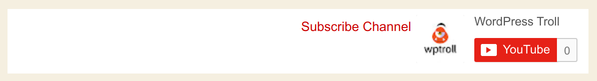 Footer widget