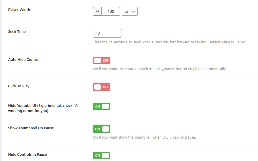SideBar Menu
