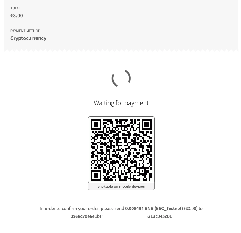 Awaiting payment confirmation