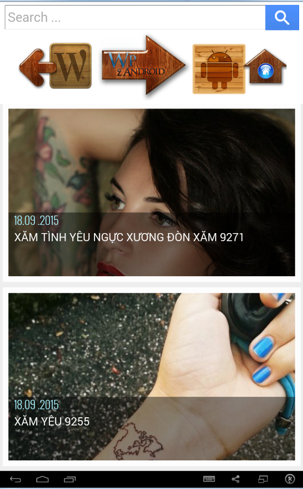 **App screen 6**