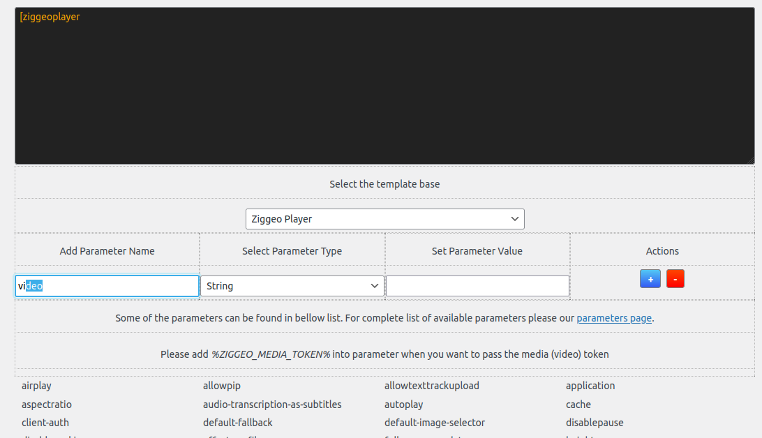 Settings - General Tab - App Token and Default Language