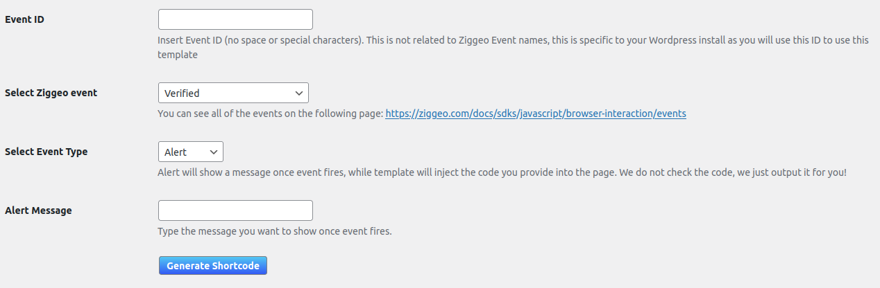 Settings - Expert Tab - Development mode and recording options