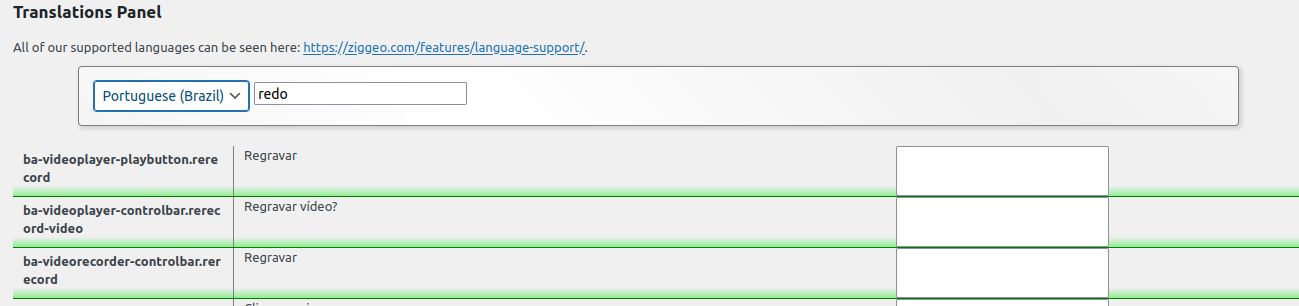 Templates Editor - Better presentation of templates and their parameters