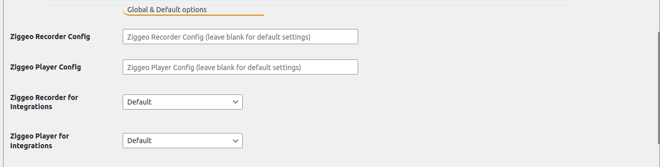 Video List - Each video with its own manage fields, allowing quick updates