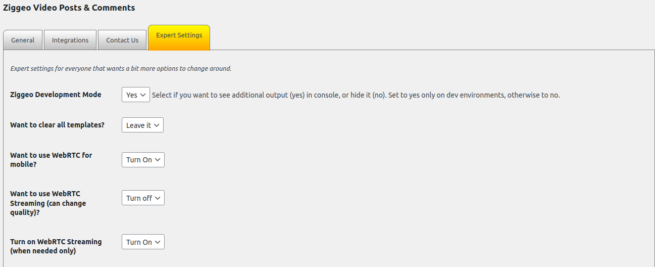 Editor - Buttons available for easy access