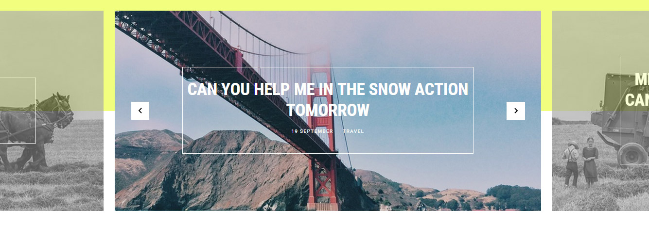 ZM Gallery plugin fullwidth slider