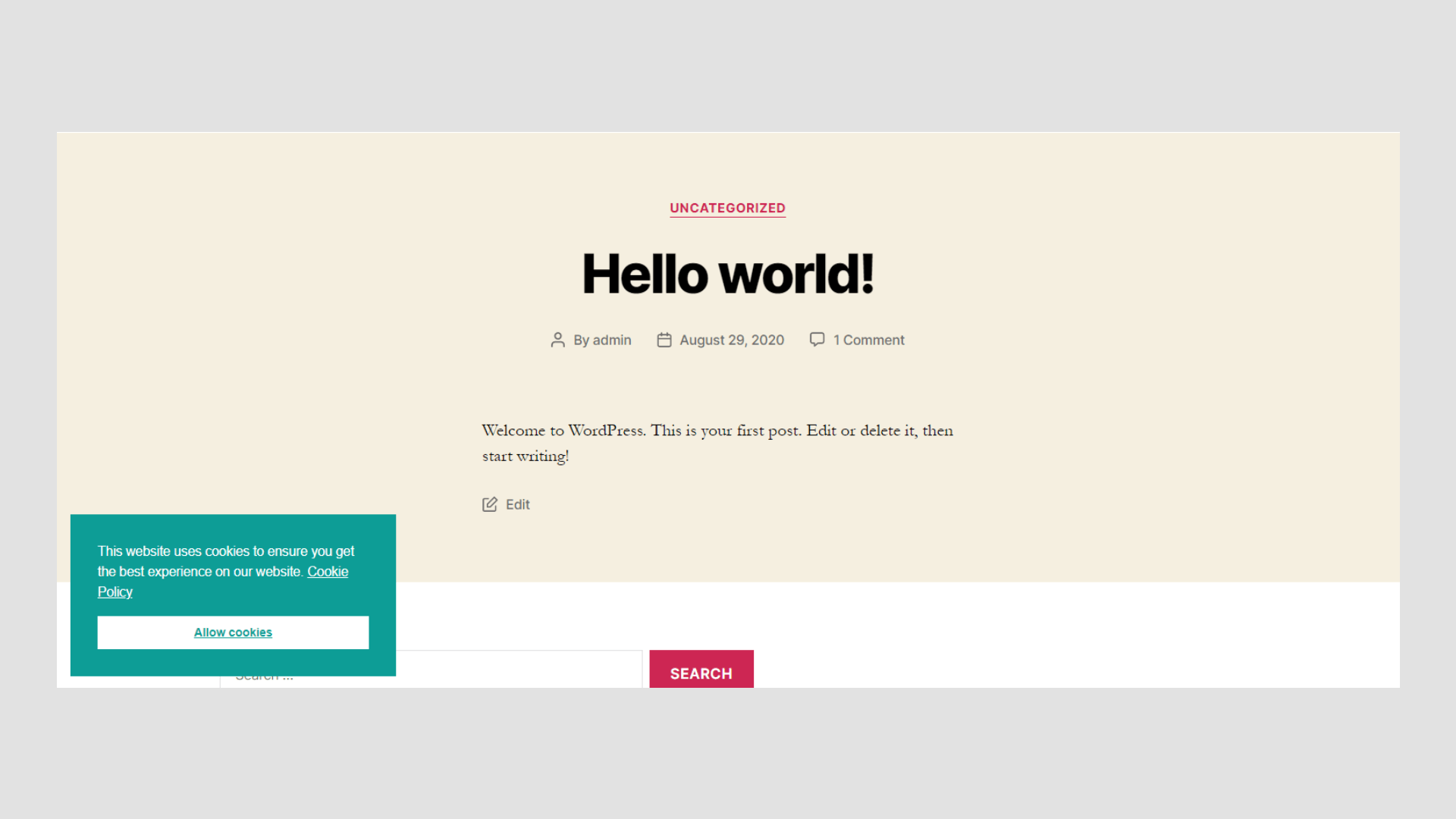 Banner Popup Floating Left